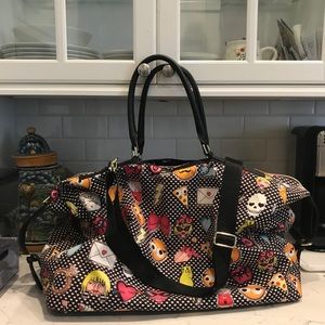 Betsey Johnson Emoji Weekend Bag